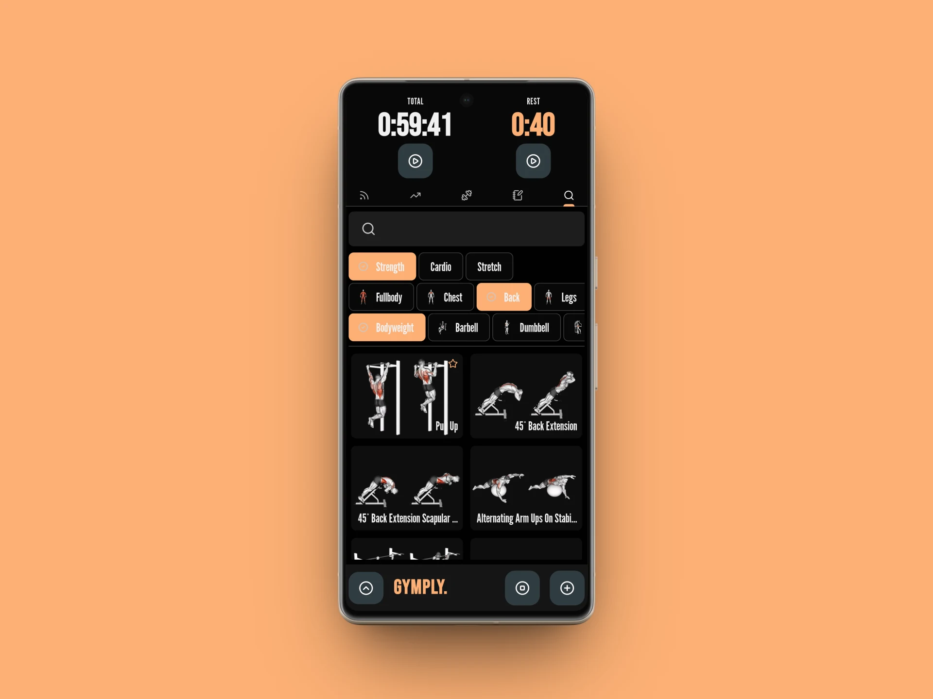 GYMPLY. screenshot