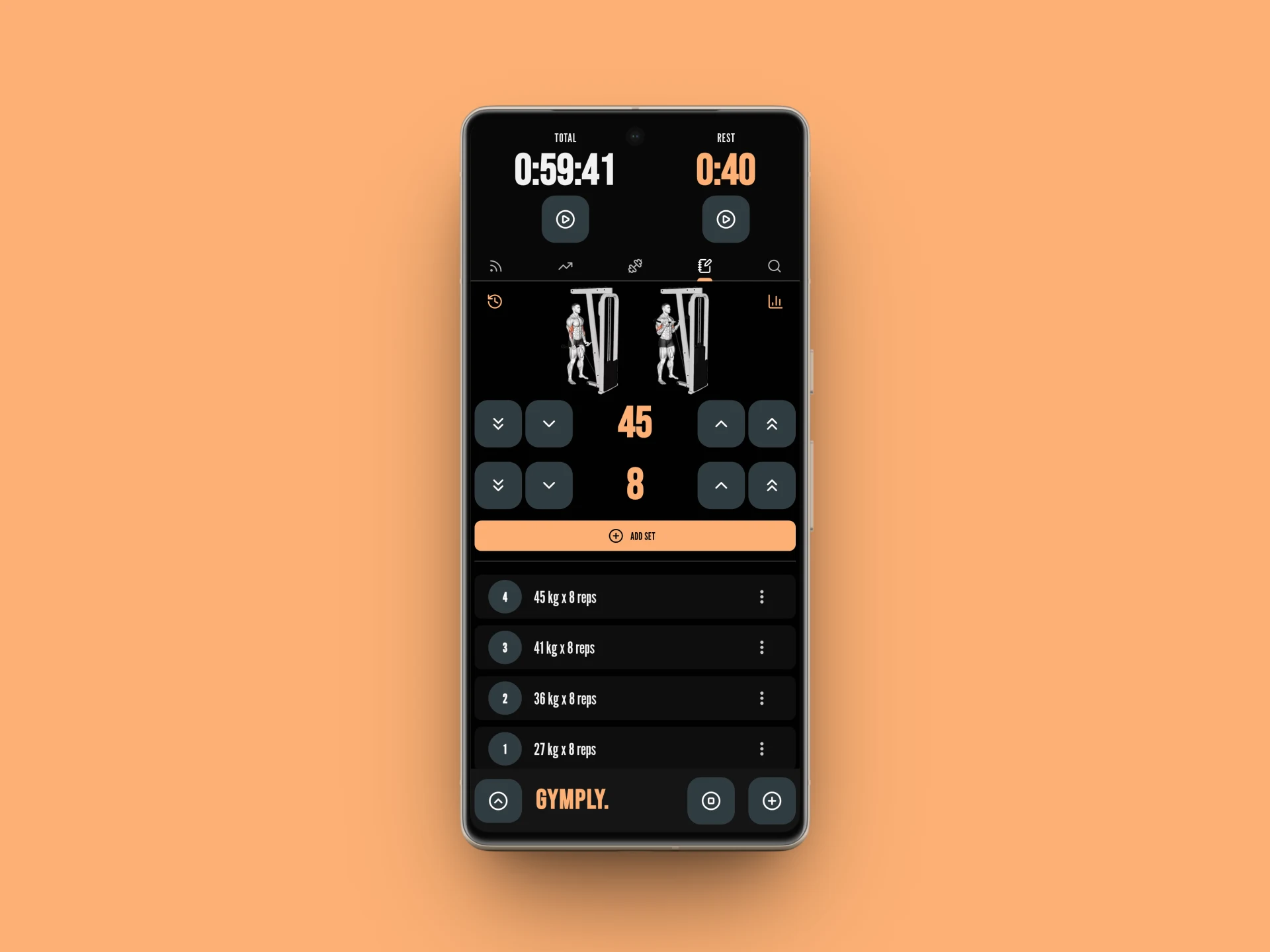 GYMPLY. screenshot