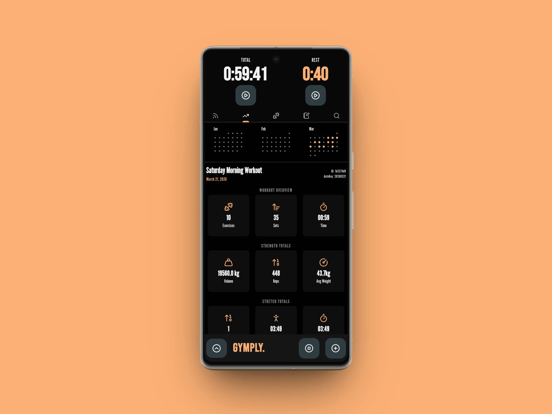 GYMPLY. screenshot