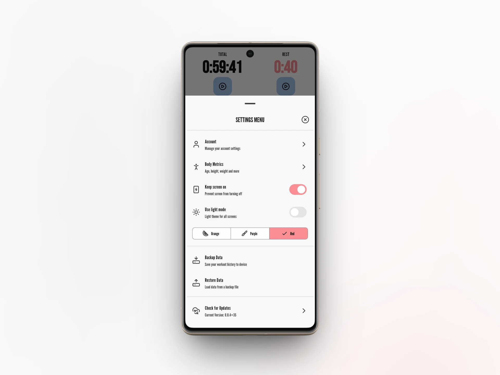 GYMPLY. screenshot