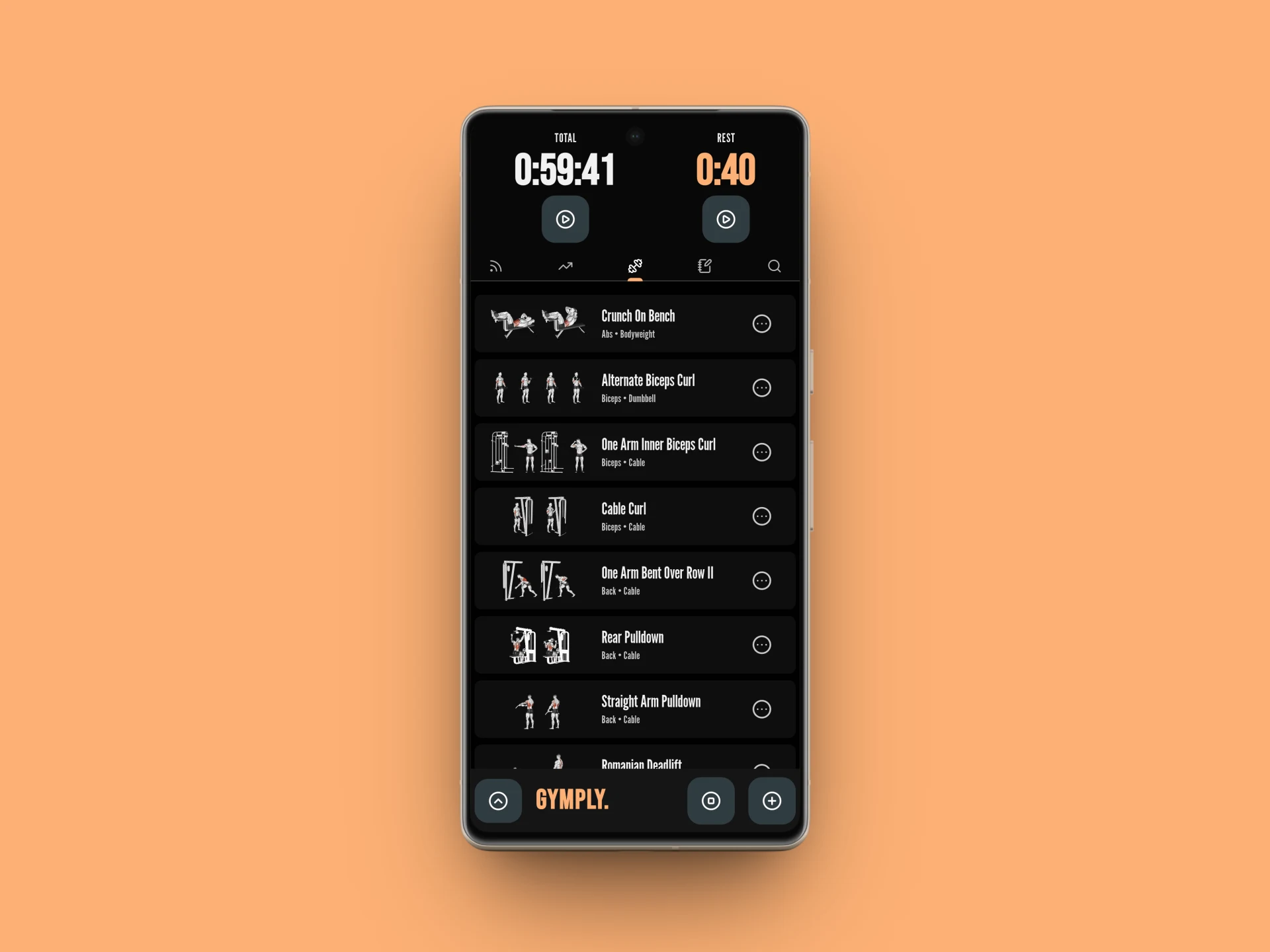 GYMPLY. screenshot